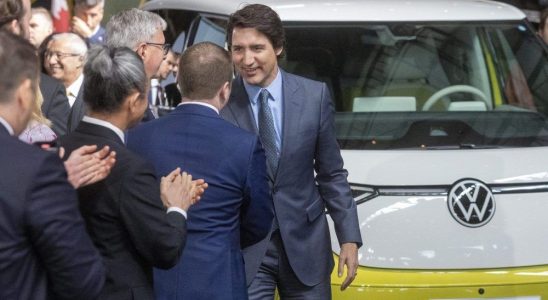 Trudeau unveils VW electric vehicle battery plant plans defends 13B subsidy