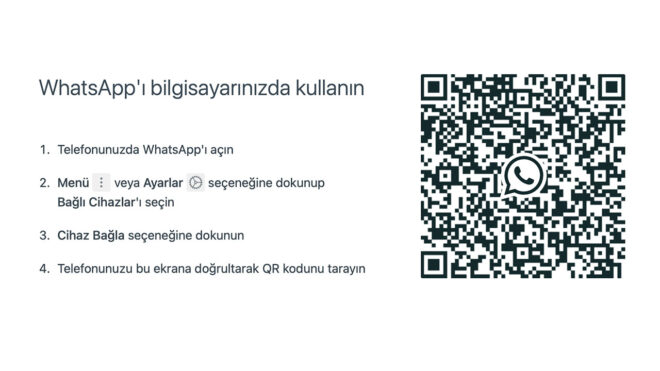 Using WhatsApp Web on computer Nasil yapilir