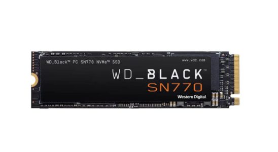 Western Digital Black SN770 NVMe SSD review