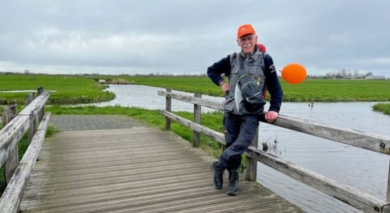 Woerdense Jan 88 runs 450 km for son in law with muscle