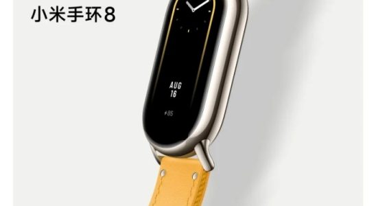 Xiaomi Smart Band 8 can be worn as a necklace