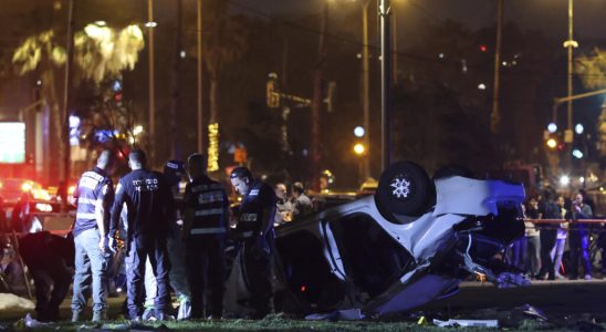 car ramming attack then shooting in Tel Aviv Netanyahu reacts