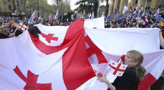 thousands of people demonstrate against the government