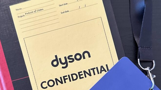 Notebook for Dyson employees