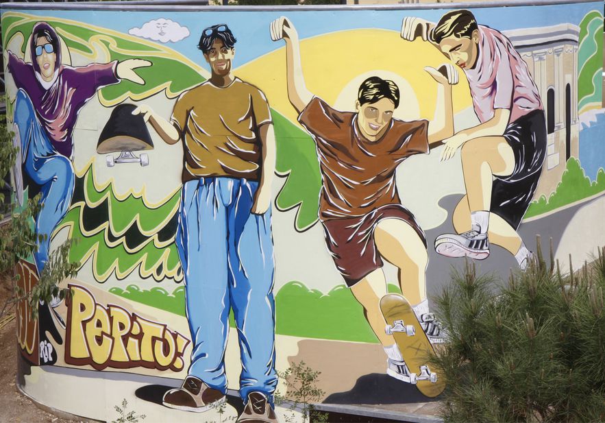 Homage mural