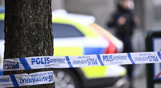 A woman was run over in central Falkenberg