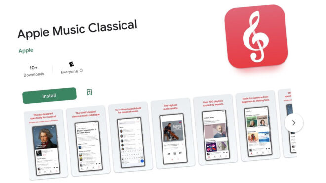 Apple Music Classical has finally arrived on the Android side