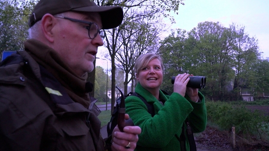 As a volunteer fauna manager Jouke walks day and night