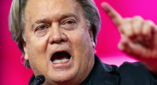 Bannon is accused of being tricked about the wall