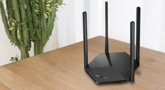 Budget friendly router with Wi Fi 6 support Mercusys MR60X