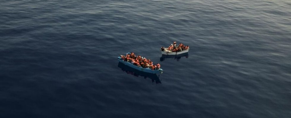 Central Mediterranean irregular migration up 300