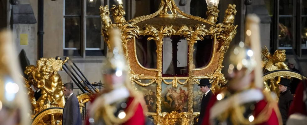 Charles shaken and roughed up on his coronation day sitting