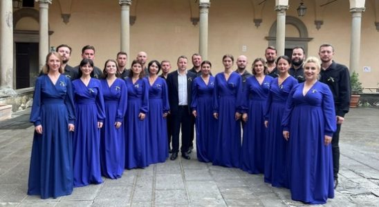 Choir from Kyiv visits Utrecht during European benefit tour This