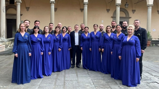 Choir from Kyiv visits Utrecht during European benefit tour This