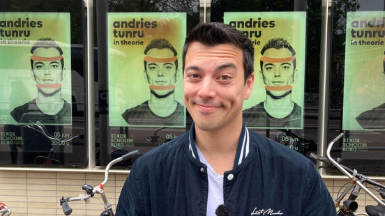 Comedian Andries Tunru performs in his own city I always