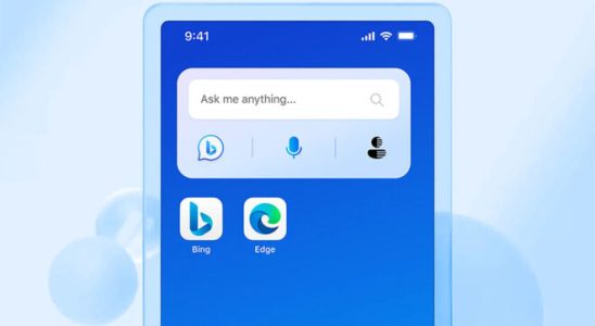 Connected mobile to PC for Bing chatbot