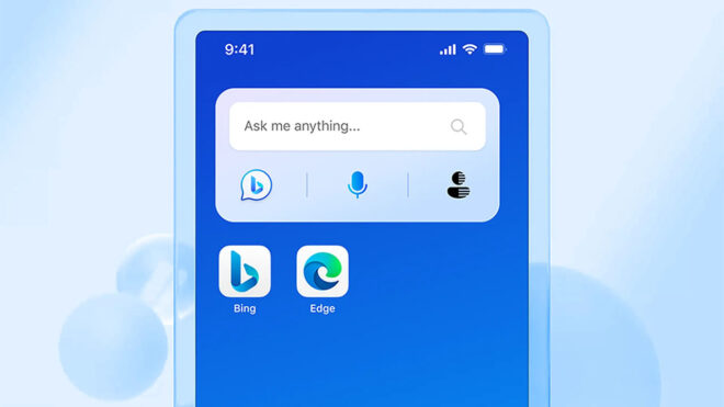 Connected mobile to PC for Bing chatbot