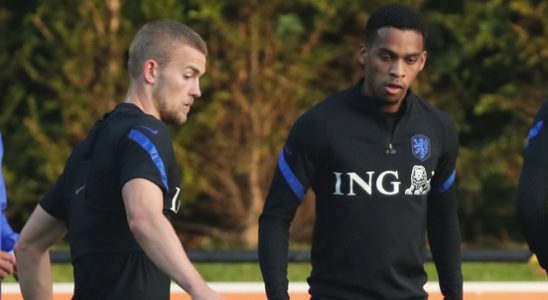 De Ligt and Timber in the selection of the Dutch