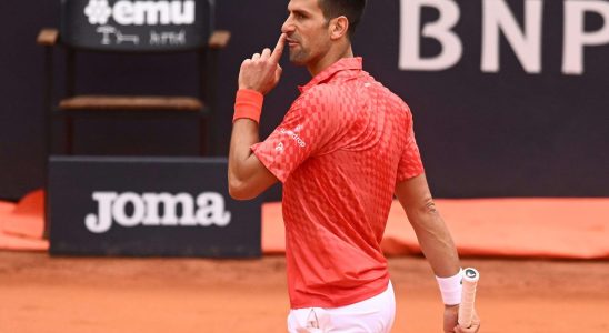 Djokovic Rune the Serb in danger The game live