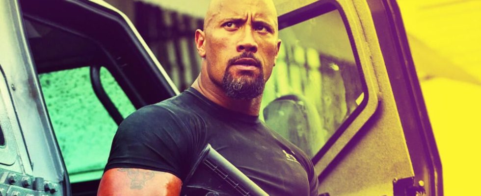 Does Dwayne Johnson appear in the film