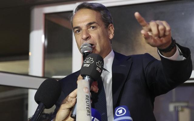 Election results in Greece Prime Minister Mitsotakis gave a message