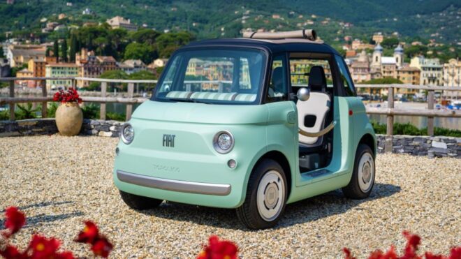 Fiat Topolino Citroen Ami infrastructure meets Italian fashion