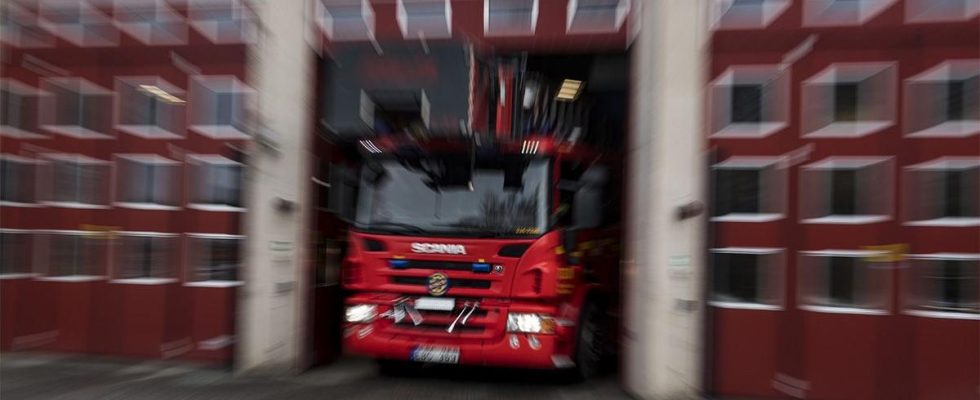 Fire in Bandhagen in southern Stockholm