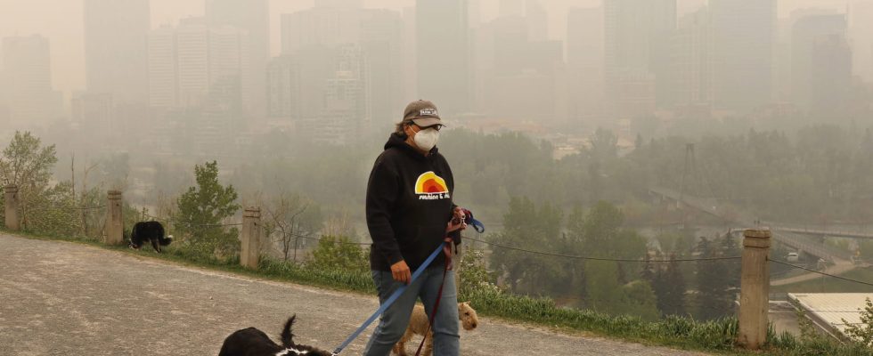 Fires in Canada impressive images