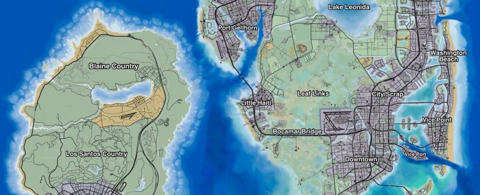 GTA 6 map may have leaked