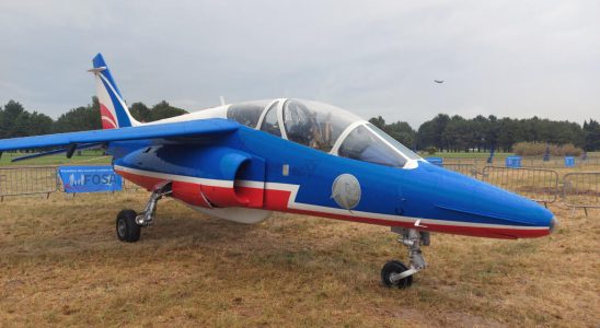 In Salon de Provence the Patrouille de France celebrates its 70th anniversary