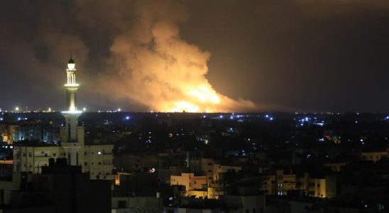 Israeli airstrike on Gaza There are many dead and injured