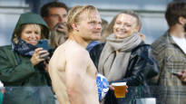 Joel Pohjanpalo drove the fans wild again with a beer