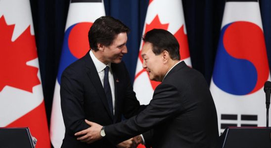 Justin Trudeau in South Korea to strengthen the partnership between