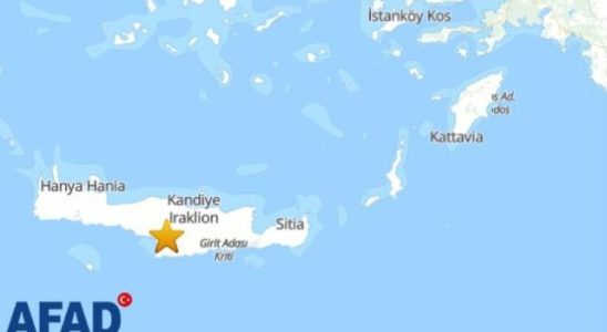 LAST MINUTE Scary earthquake on Crete Island AFAD announced