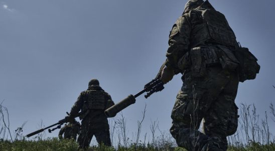 Meeting in Bakhmout with a Franco Ukrainian volunteer at the front