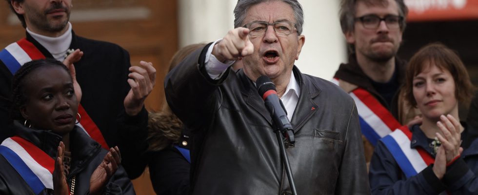 Melenchon Darmanin the circus rather than a real debate on the