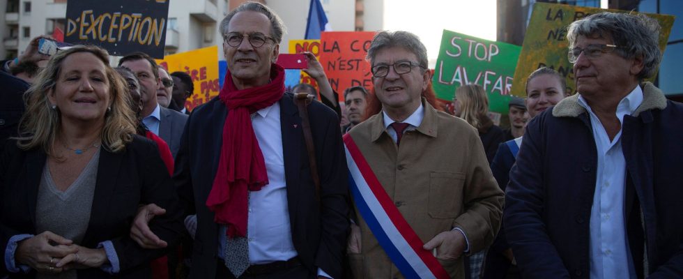 Melenchon Pignerol farewell to the last of friends