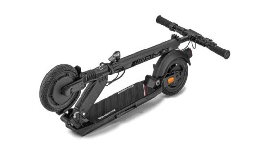 Mercedes AMG signed e scooter model is on sale