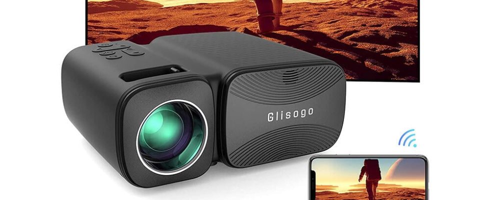 Mini projector at an Amazon dream price transforms every room