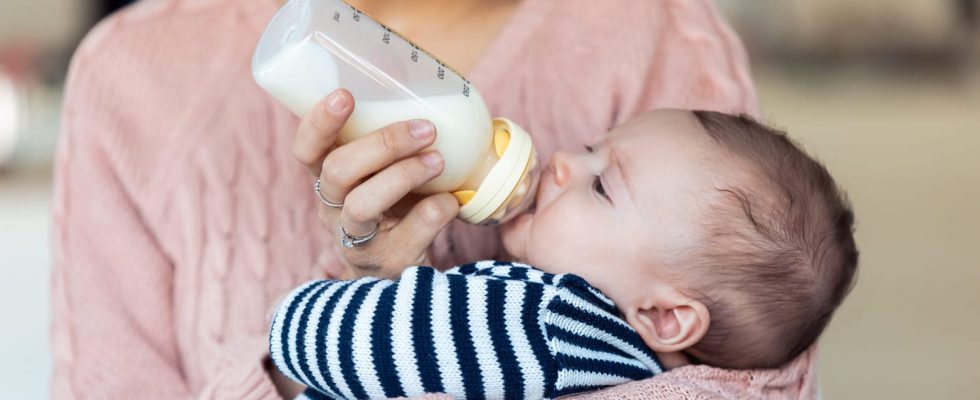 Mixed breastfeeding how many feedings and bottles per day