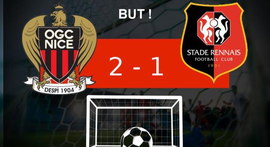 Nice Rennes Stade Rennais scores but remains behind