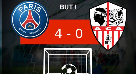 PSG AC Ajaccio AC Ajaccio struggling the match live