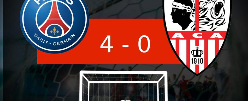 PSG AC Ajaccio AC Ajaccio struggling the match live