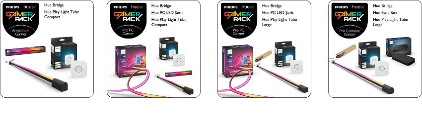 Philips Hue Gamer Pack models introduced