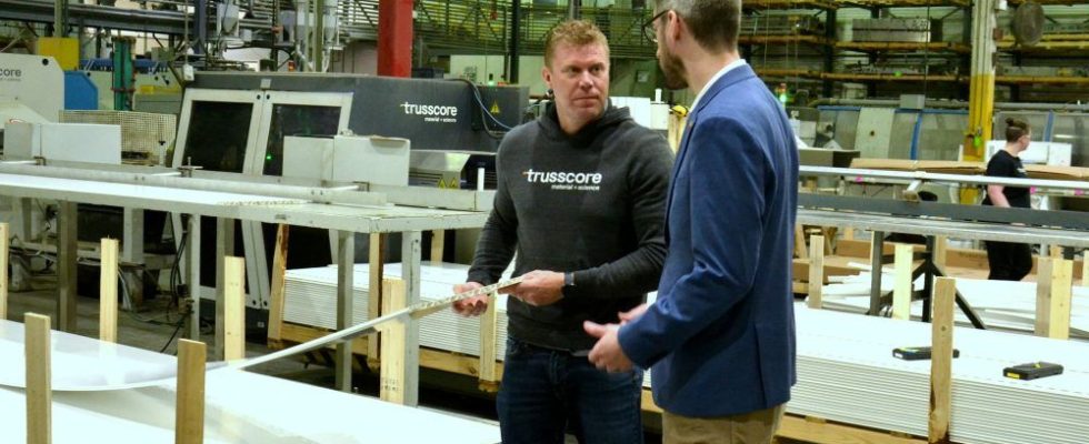 Province commits 15 million in funding for Trusscore expansion