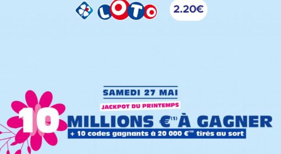 Result of the Loto FDJ the special spring draw for