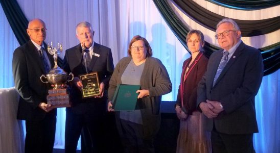 Rusnak honored with Delhi Citizen of the Year award