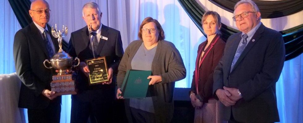 Rusnak honored with Delhi Citizen of the Year award