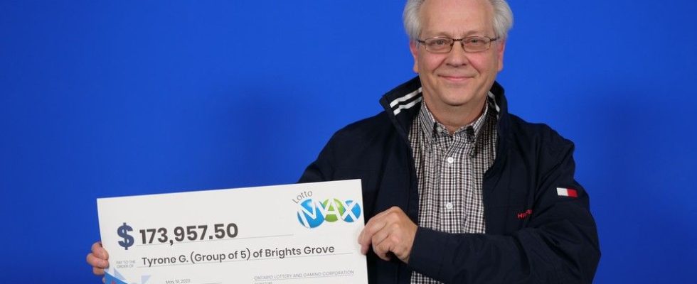 Sarnia co workers share Lotto Max second prize