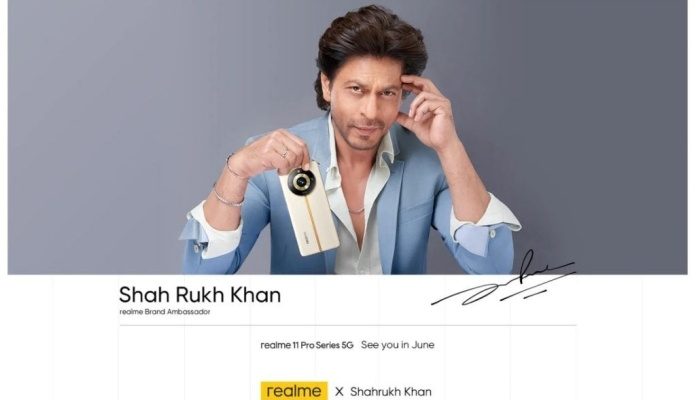 Shah Rukh Khan is the new face of Realme